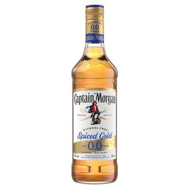 Captain Morgan Rhum Spiced Gold sans Alcool, 70cl