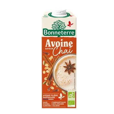 Bonneterre Boisson Avoine Chaï Bio, 1L