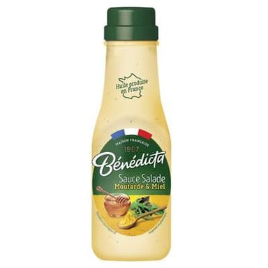 Bénédicta Sauce Salade Moutarde et Miel, 290g
