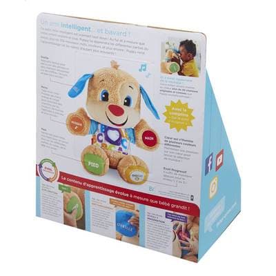 0887961612042 - Fisher-Price - Peluche interactive Puppy Eveil progressif- FPM44