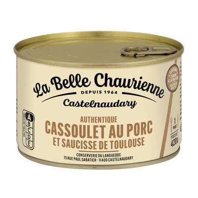 La Belle Chaurienne Cassoulet au Porc et Saucisses de Toulouse, 420g