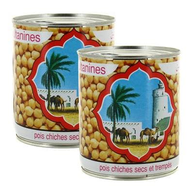 Sultanines Pois chiche, Lot de 2x530g