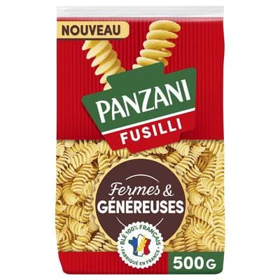 Panzani Pâtes Fusilli Fermes et Généreuses Premium, 500g