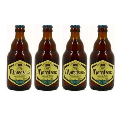 Maredsous Bière d'abbaye triple 10°, Lot de 4x33cl