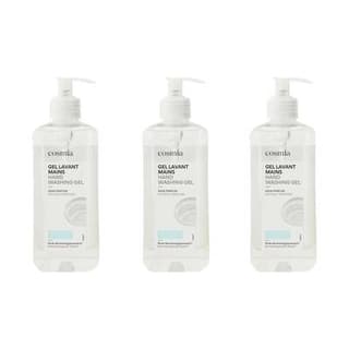 COSMIA Gel lavant mains pour peaux sensibles, Lot de 3x500ml