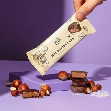 Koro Bouchées Nut Butter Cups noisettes salées bio, 3x13g