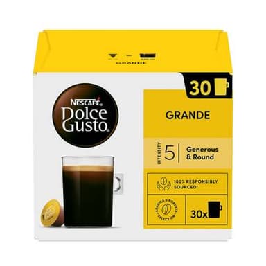 Nescafe Dolce Gusto Café Grande intensité 5, 30 capsules