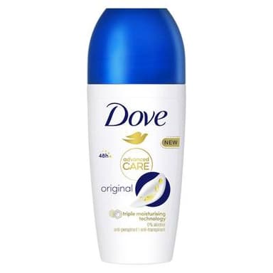 Dove Déodorant Bille Anti-Transpirant Advanced Care Original, 50ml