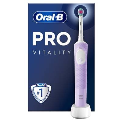 Oral B Brosse à dents Electrique Vitality Pro Violette, 1 brosse à dents