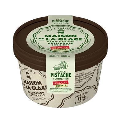 Maison de la Glace Glace Pistache Torrefiée, 380g