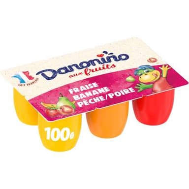 Danonino Petits suisses aux fruits, 6x100g