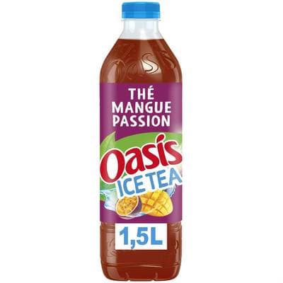 Oasis Thé glacé saveur mangue passion, 1,5L