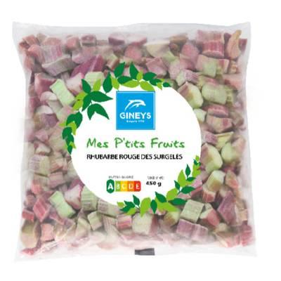 3267180368642 - Gineys - Rhubarbe rouge en dés
