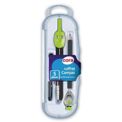 Cora Compas métal 5 pièces
