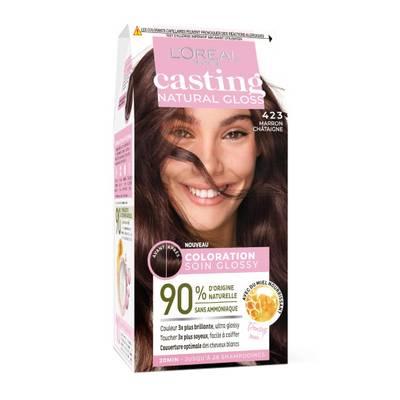 Casting Natural Glos - Coloration 423 Marron Châtaigne