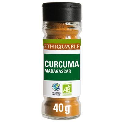 Ethiquable - Commerce Equitable Curcuma Kerala Bio, 40g