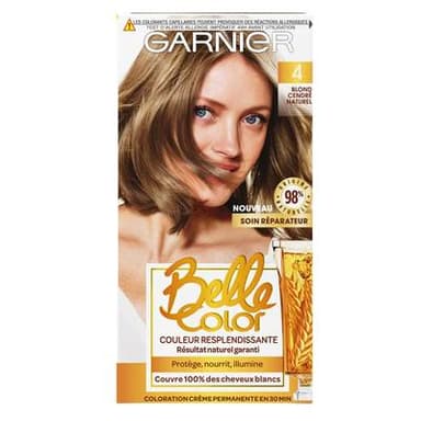 Garnier Coloration Belle Color, N°4 Blond Cendré