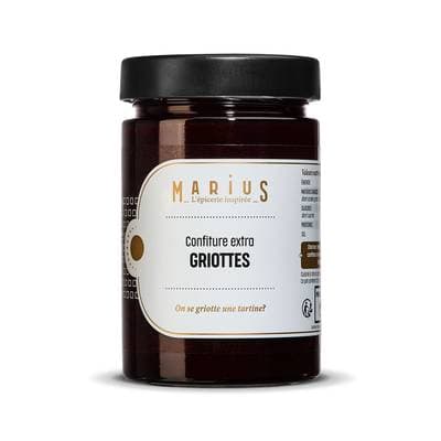 Marius, L'Épicerie Inspirée Confiture Extra Griottes, 375g
