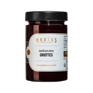 Marius, L'Épicerie Inspirée Confiture Extra Griottes, 375g
