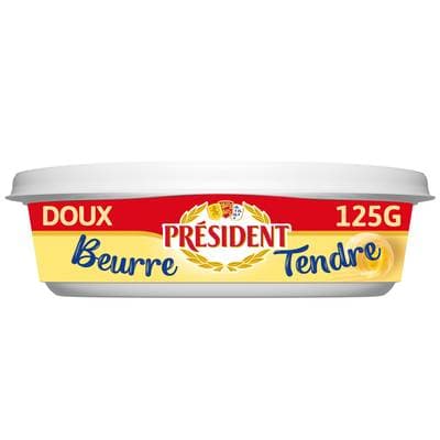 Président Beurrier tendre doux, 125g