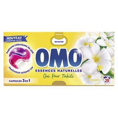 Omo - Capsule Lessive 3en1 Tahiti au MonoÏ