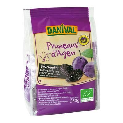 Danival - Pruneaux Agen IGP dénoyautés très gros bio