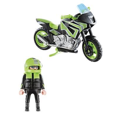4008789702043 - PLAYMOBIL® City Life - Pilote et moto 