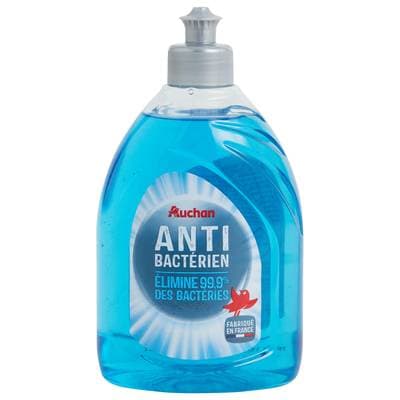 Auchan Liquide vaisselle antibactérien, 500ml