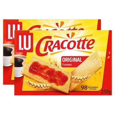 Lu Cracotte Froment, Lot de 2x250g