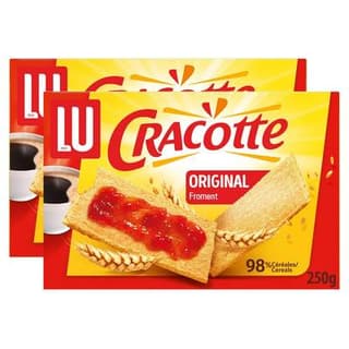 Lu Cracotte Froment, Lot de 2x250g