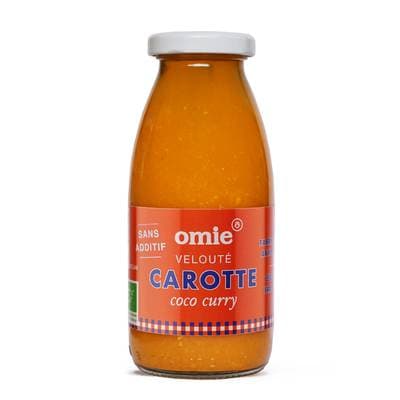 Omie Velouté de Carottes Coco Curry Bio, 25cl