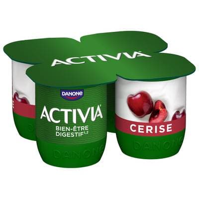 Activia Yaourt bifidus cerise, 4x125g