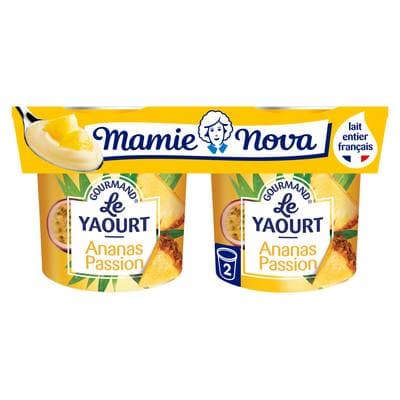 Mamie Nova Gourmand ananas passion, 2x150g