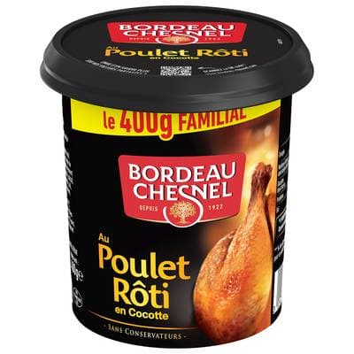 Bordeau Chesnel Rillettes de Poulet Rôti en Cocotte, 400g