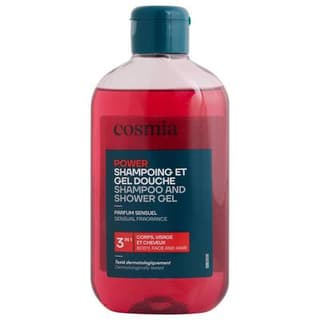 COSMIA Shampooing & gel douche 3en1 parfum sensuelpower, 250ml