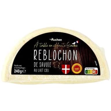 Auchan Terroir Demi Reblochon de Savoie AOP, 240g