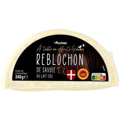Auchan Terroir Demi Reblochon de Savoie AOP, 240g