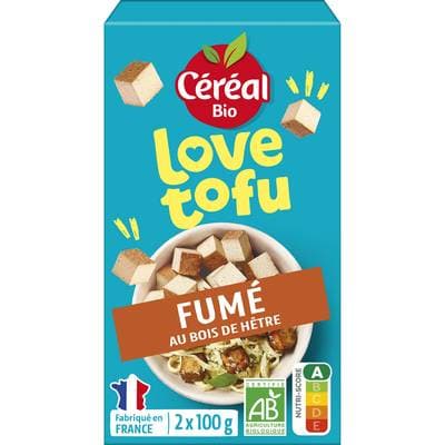 Céréal Bio Tofu fumé à cuisiner bio, 2x100g