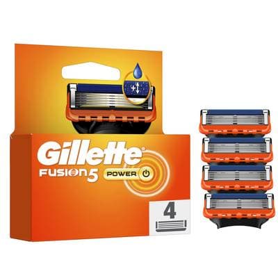 Gillette Fusion Lames de rasoir Pour Homme Fusion5 Power, 4 lames