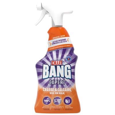 Cillit Bang Spray nettoyant Expert Crasse & Calcaire, 750ml