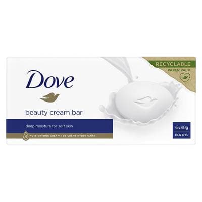 Dove Pain de toilette original, 6 x 90g