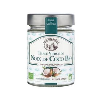 La Tourangelle Huile vierge de Noix de coco bio, 314ml