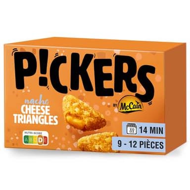Pickers Nacho cheese Triangles, 230g