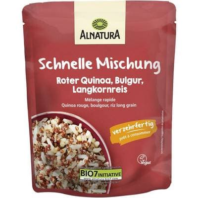 Alnatura Mélange Quinoa Boulgour Riz Long Grain Bio, 250g