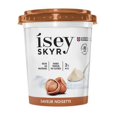 Isey Skyr noisette 2%mg, 400g