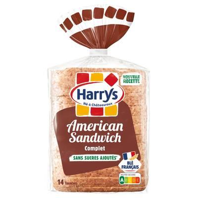 Harrys - Pain de Mie Complet American Sandwich