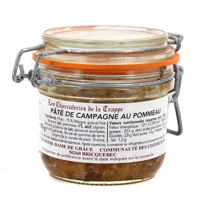 Les Charcuteries De La Trappe Pâté de campagne au pommeau, 180g