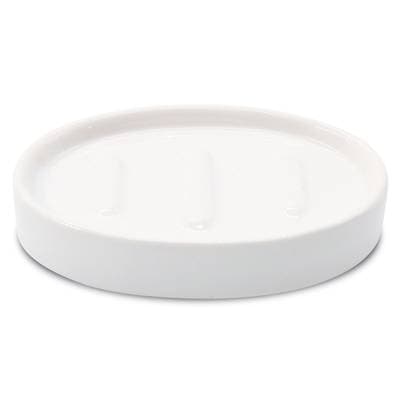 Arvix Porte savon - Blanc Céramique