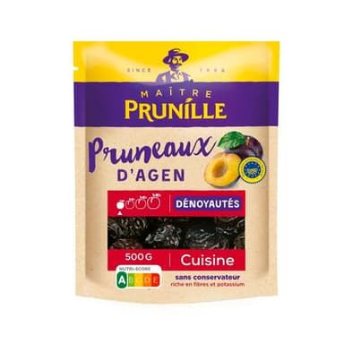 Maitre Prunille Pruneaux d'Agen dénoyautés IGP, 500g
