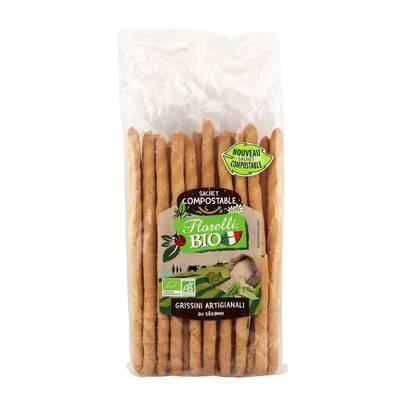 3760077533944 - Florelli - Gressins Artisanaux au Sésame Bio